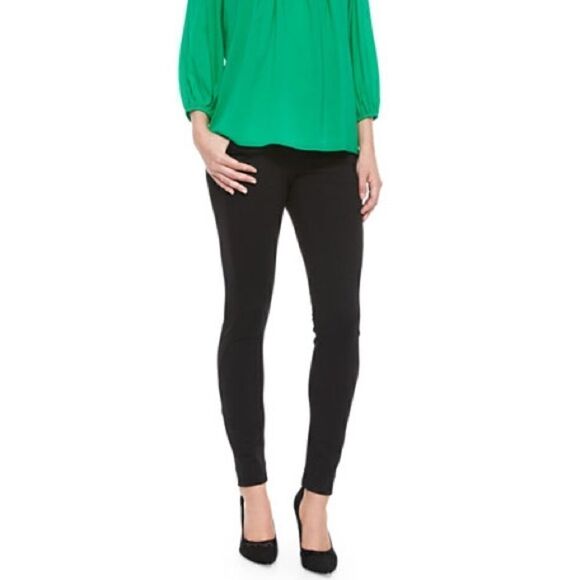 Diane Von Furstenberg Harmony Zip Ankle Leggings - Picture 1 of 8